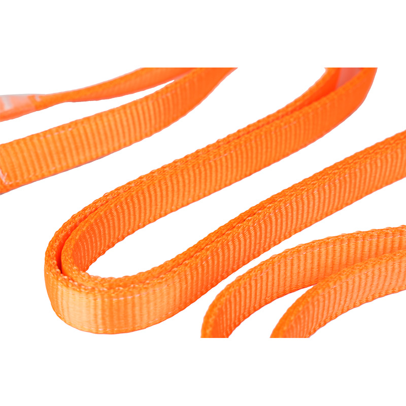 L19 Putoamispysäyttävä kaksoisturvanauha, jossa paksu nauha ja ANSI-koukut